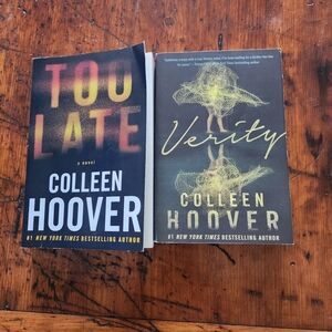 Colleen Hoover Book Set - Too Late & Verity